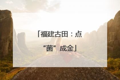福建古田：点“菌”成金