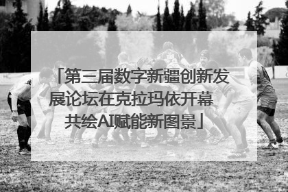 第三届数字新疆创新发展论坛在克拉玛依开幕 共绘AI赋能新图景