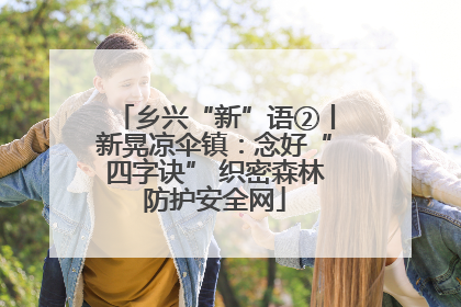 乡兴“新”语②丨新晃凉伞镇：念好“四字诀” 织密森林防护安全网