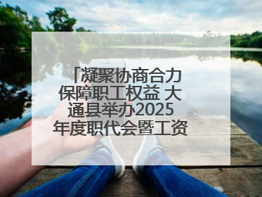 凝聚协商合力 保障职工权益 大通县举办2025年度职代会暨工资集体协商现场观摩交流活动