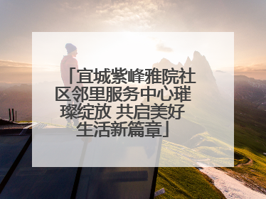 宜城紫峰雅院社区邻里服务中心璀璨绽放 共启美好生活新篇章