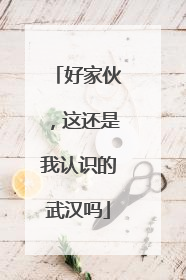 好家伙，这还是我认识的武汉吗