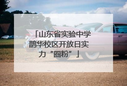 山东省实验中学鹊华校区开放日实力“圈粉”
