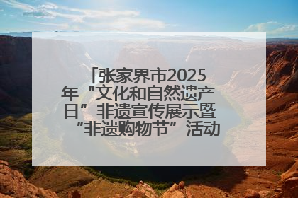 张家界市2025年“文化和自然遗产日”非遗宣传展示暨“非遗购物节”活动在慈利县盛大启幕