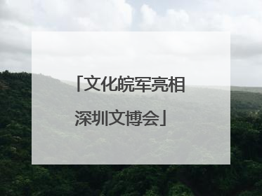 文化皖军亮相深圳文博会