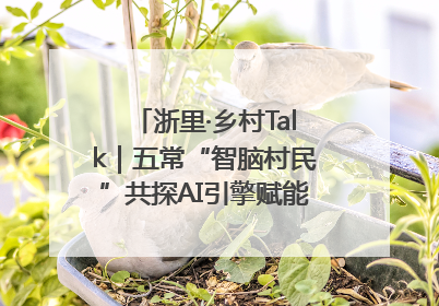 浙里·乡村Talk｜五常“智脑村民”共探AI引擎赋能企业服务新图景