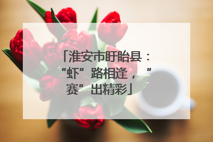 淮安市盱眙县：“虾”路相逢，“赛”出精彩
