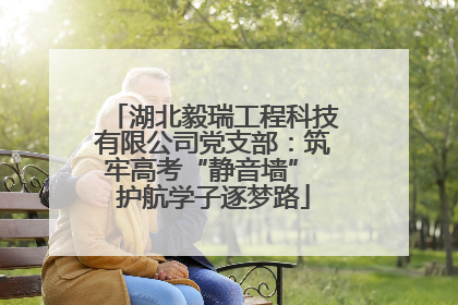 湖北毅瑞工程科技有限公司党支部：筑牢高考“静音墙” 护航学子逐梦路