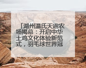 湖州温氏天露农场揭幕：开启中华土鸡文化体验新范式，羽毛球世界冠军郑思维助力品牌兴农
