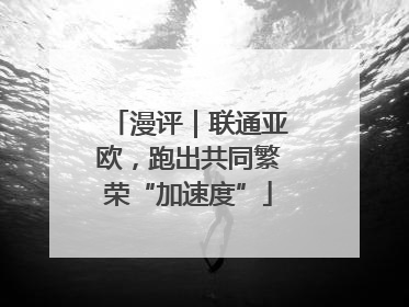 漫评｜联通亚欧，跑出共同繁荣“加速度”
