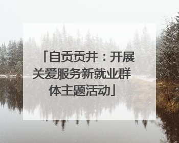 自贡贡井：开展关爱服务新就业群体主题活动