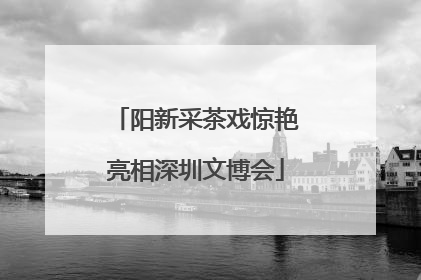 阳新采茶戏惊艳亮相深圳文博会