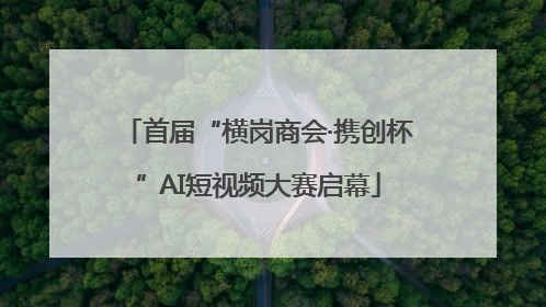 首届“横岗商会·携创杯”AI短视频大赛启幕